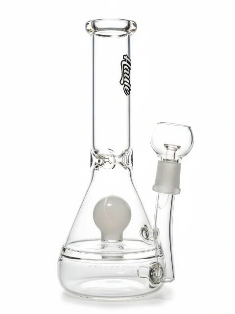 10-Inch Crystal Clear Dual-Perc Beaker Bong