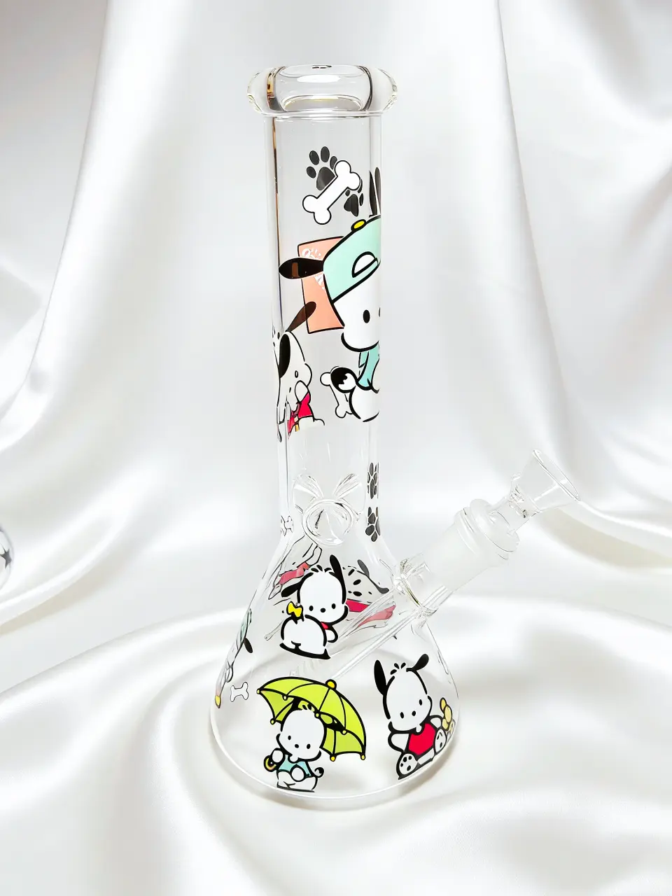 Pochacco Sporty Pup Beaker Glass Bong