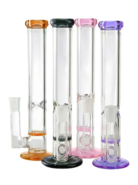 10-Inch Honeycomb Percolator Straight Tube Bong