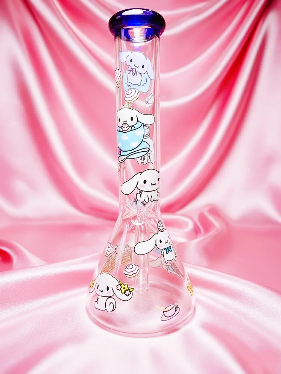 Cinnamoroll Tea-Time Cloud Cinnamoroll Beaker Glass Bong