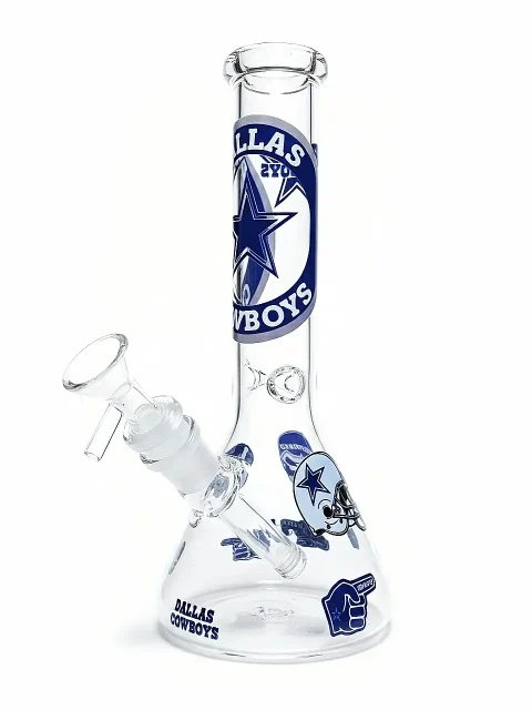 10-Inch Dallas Cowboys “Lone Star” Beaker Bong 10-Inch Dallas Cowboys "Lone Star" Beaker Bong