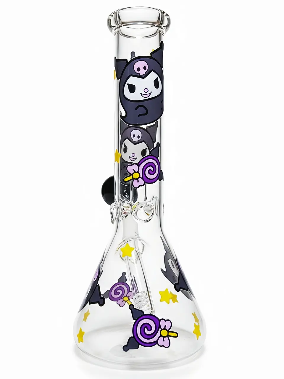 Kuromi Halloween Dark Sweetheart Beaker Bong