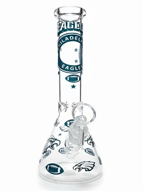 10-Inch Philadelphia Eagles "Fly High" Beaker Bong