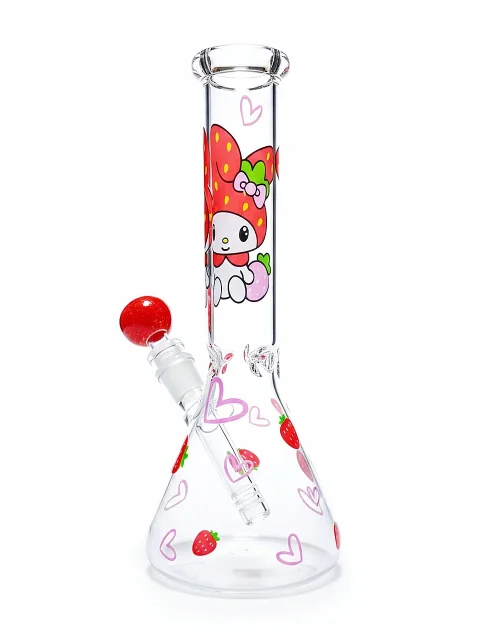 My Melody Strawberry Sweetheart Orchard Beaker Bong My Melody Strawberry Sweetheart Orchard Beaker Bong