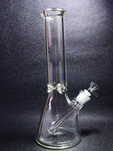 13″ Minimalist 7mm Thick Glass Beaker Bong