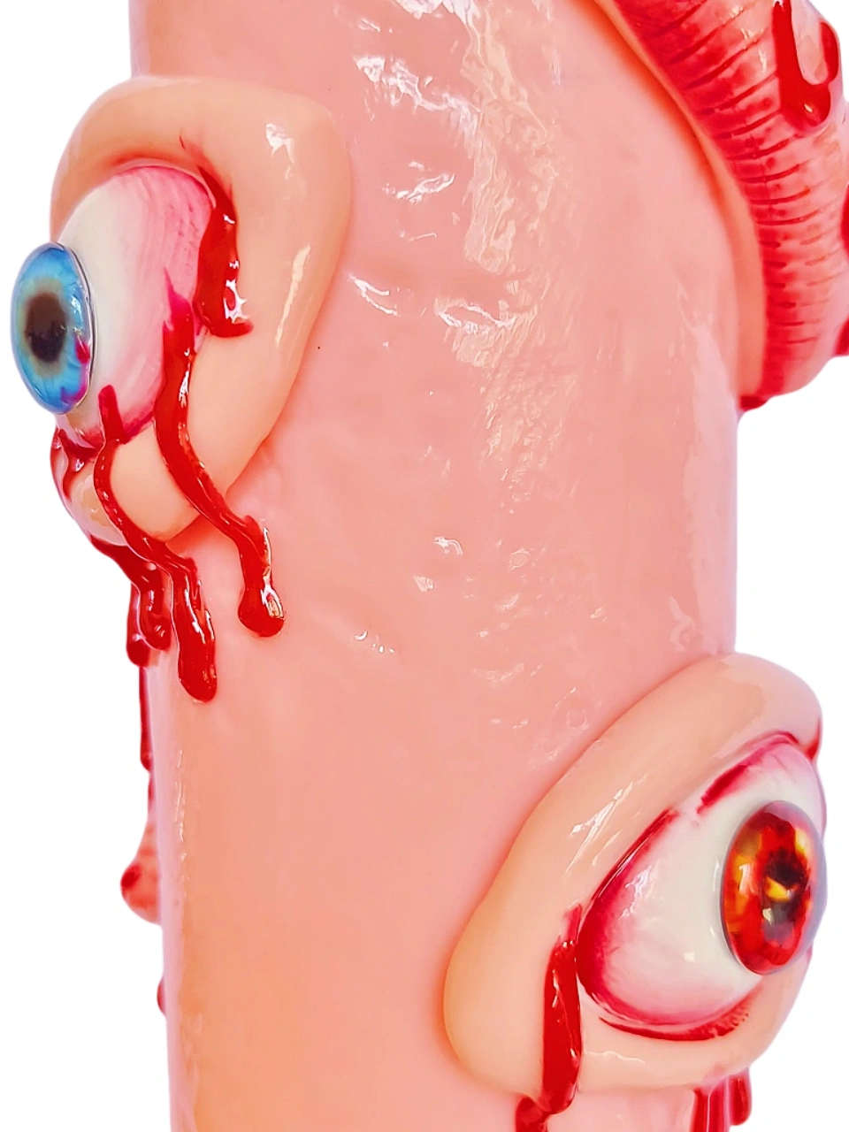Pink Stare 14-Inch 7mm Heavy-Duty Monster Bong