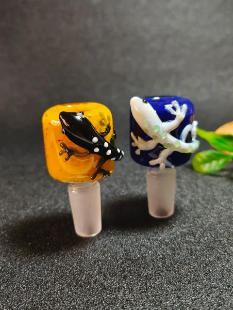 14mm Male Gecko Glass Bong Bowl