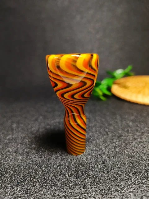 14mm Male Wig Wag Flame Glass Bong Bowl