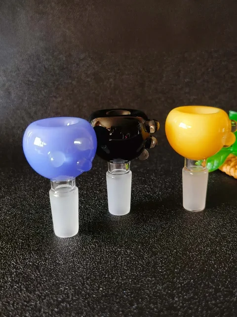 14mm Male Double-Layer Glass Bong Bowl