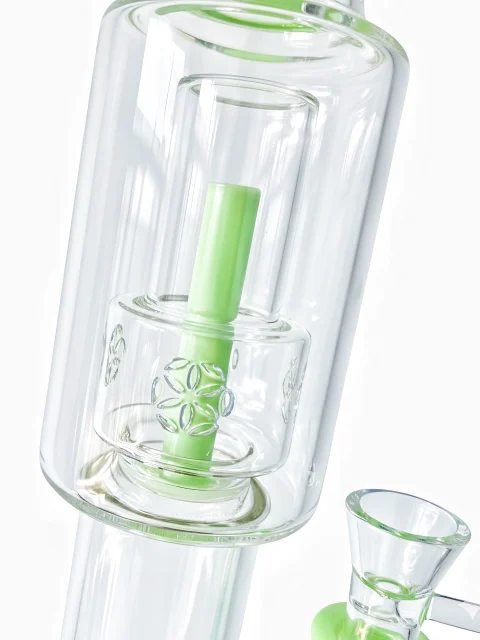 Vertical Forest: 16-Inch Triple-Perc Dual-Chamber Straight Tube Vertical Forest: 16-Inch Triple-Perc Dual-Chamber Straight Tube