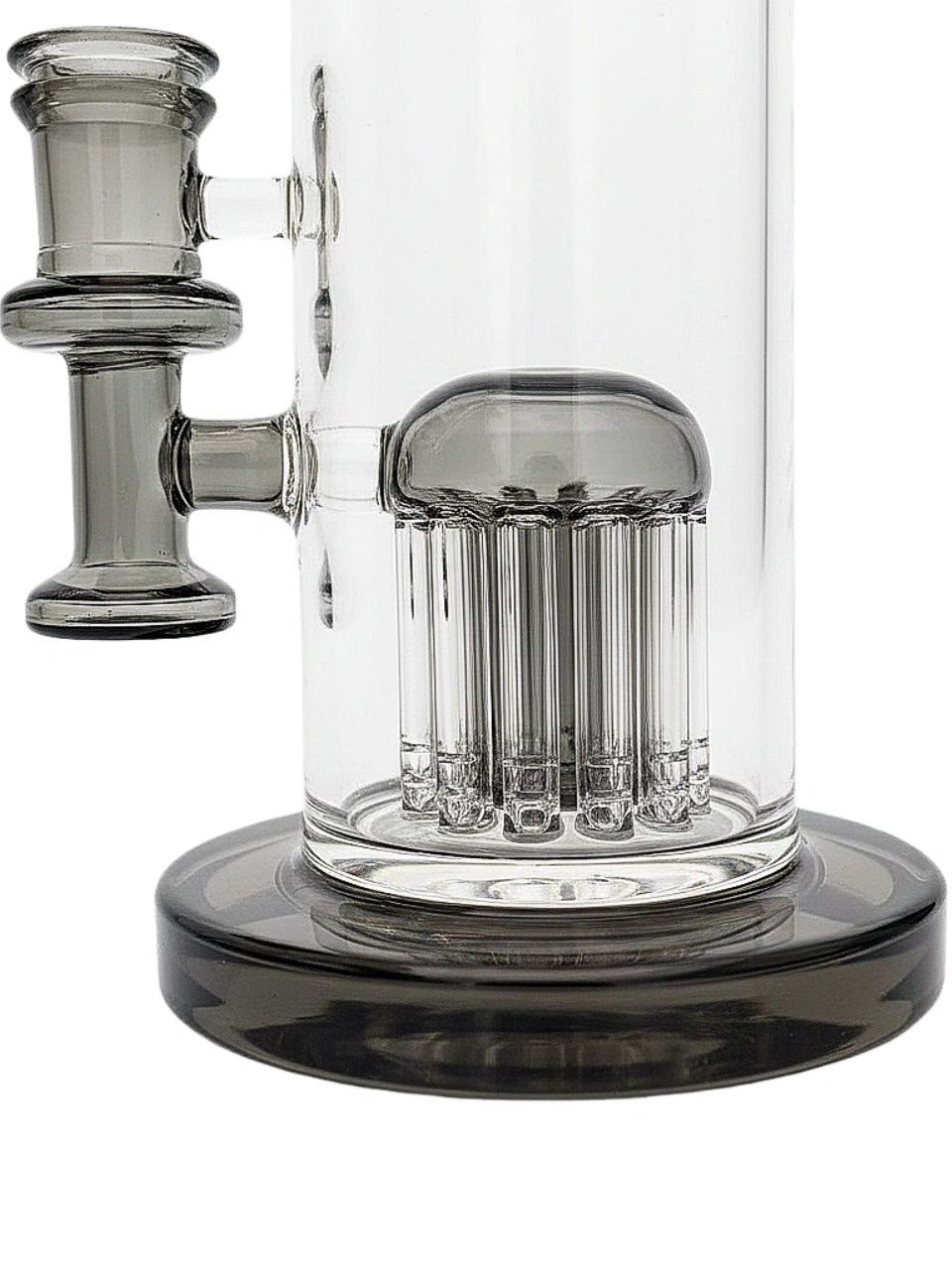 18-Inch Dual Tree Per Straight Tube Glass Bong