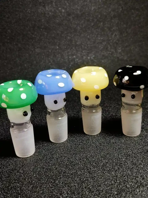 18mm Male Mushroom Glass Bong Bowl