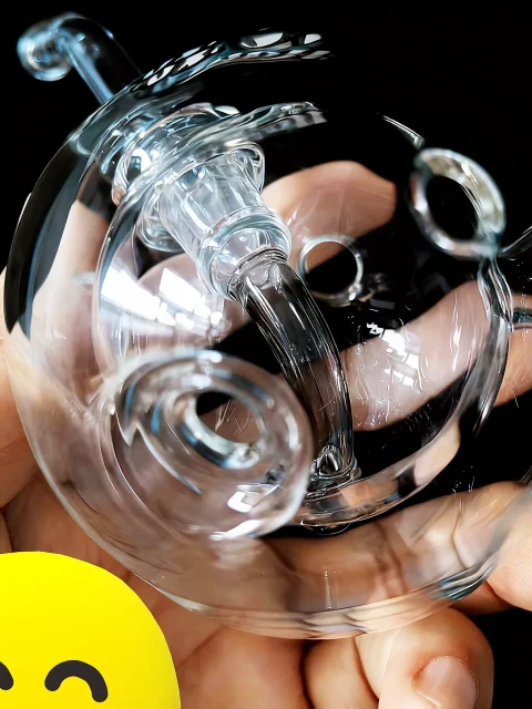 3-Inch Fab Egg Style Crystal Orb Dab Rig 3-Inch Fab Egg Style Crystal Orb Dab Rig