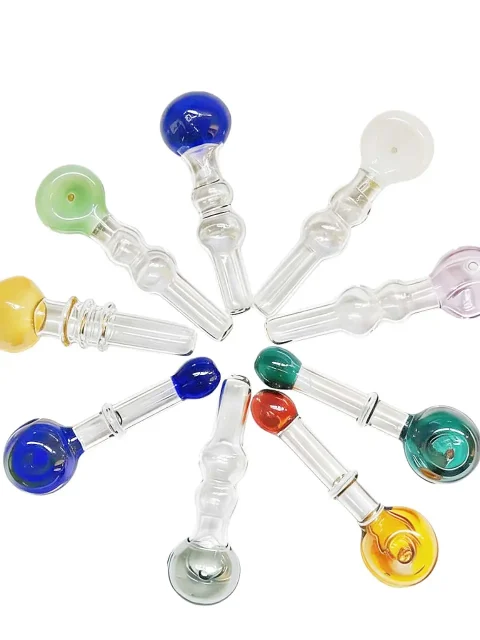 4-Inch Candy Wave Two-Tone Glass Pipe