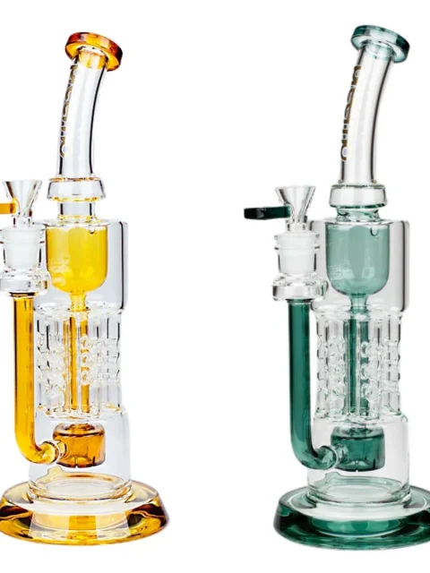 12-inch Pillar of Power Swiss Incycler Bong