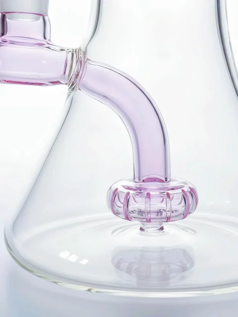 7.5-inch Lavender Dream Beaker Perc Bong 7.5-inch Lavender Dream Beaker Perc Bong