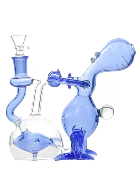 7-octopus-fish-perc-glass-bong-deep-sea-guardian-blue.webp Octopus & Fish Ocean Glass Bong | Multiple colors