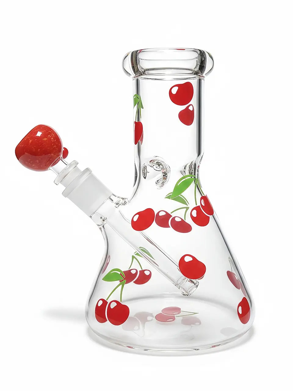 Mini Cherry Orchard Beaker Glass Bong
