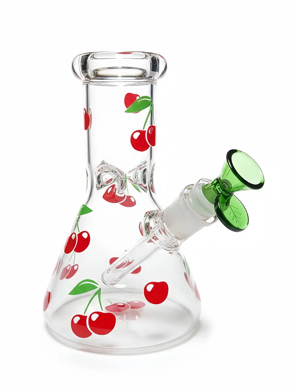 Mini Cherry Orchard Beaker Glass Bong