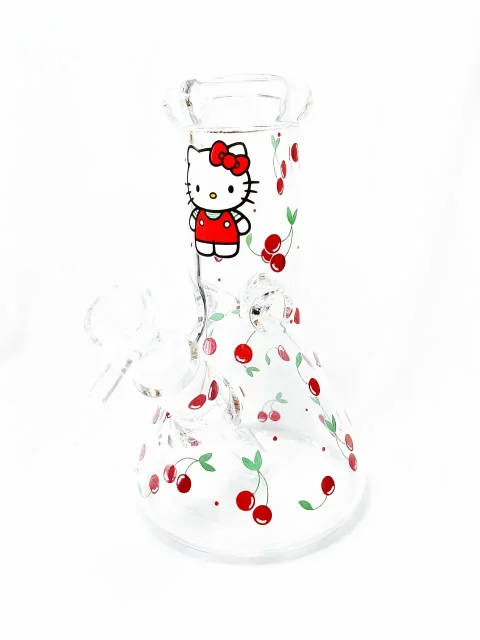 Cherry Orchard Sweetheart Hello Kitty Beaker Bong Cherry Orchard Sweetheart Hello Kitty Beaker Bong