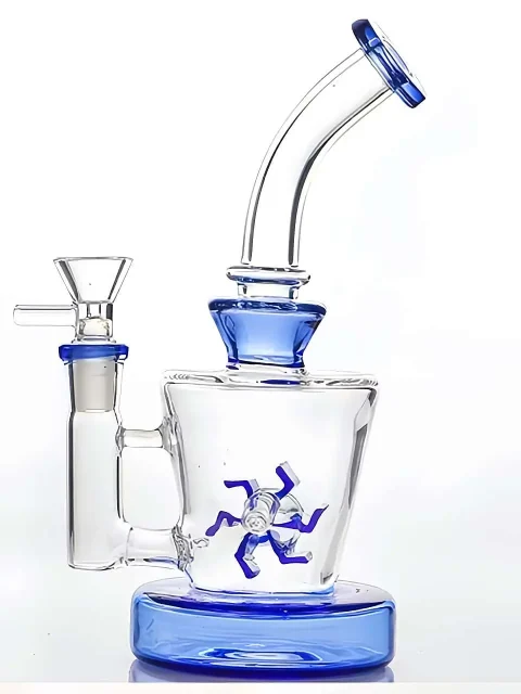 8-inch Spinning Windmill Glass Bong