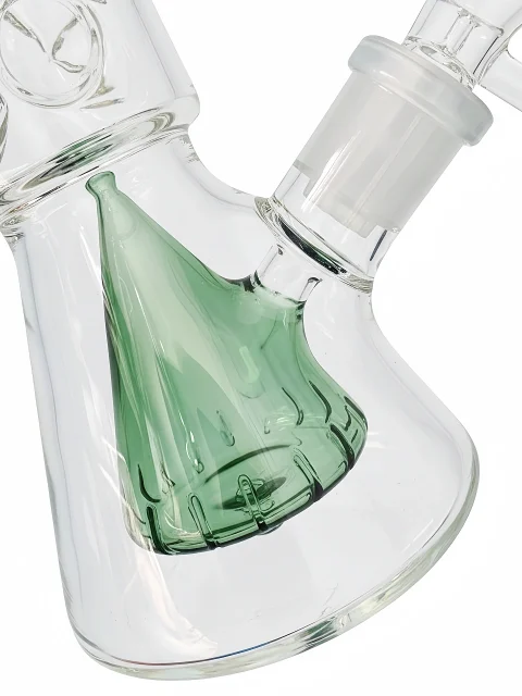 12-Inch Collins Perc Beaker Glass Bong 12-Inch Collins Perc Beaker Glass Bong