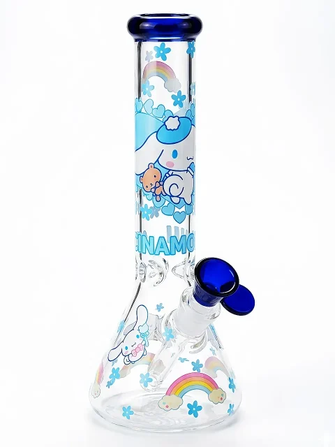 Cinnamoroll Dreamy Sky-Blue Beaker Glass Bong