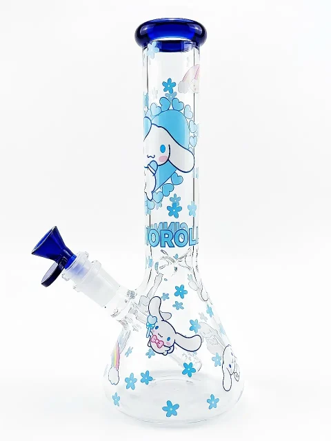Cinnamoroll Dreamy Sky-Blue Beaker Glass Bong Cinnamoroll Dreamy Sky-Blue Beaker Glass Bong