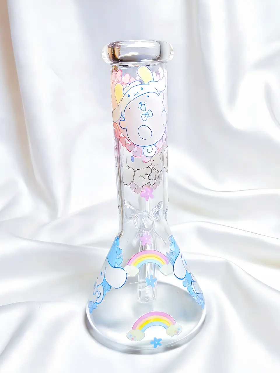 Cinnamoroll Rainbow Paradise Beaker Glass Bong