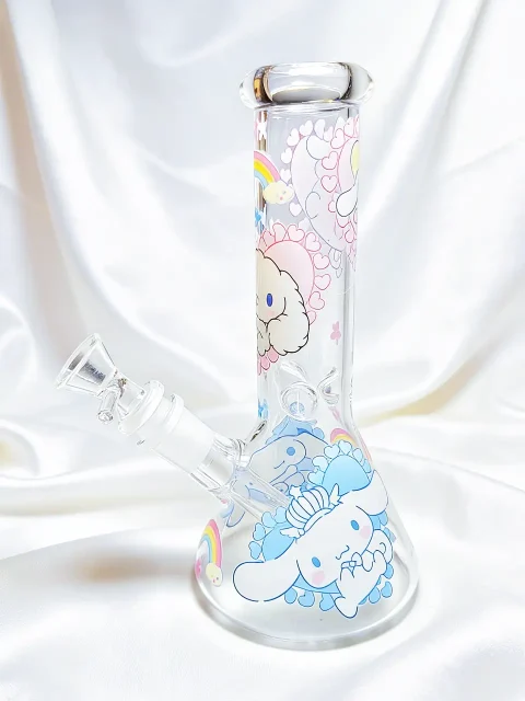 Cinnamoroll Rainbow Paradise Beaker Glass Bong
