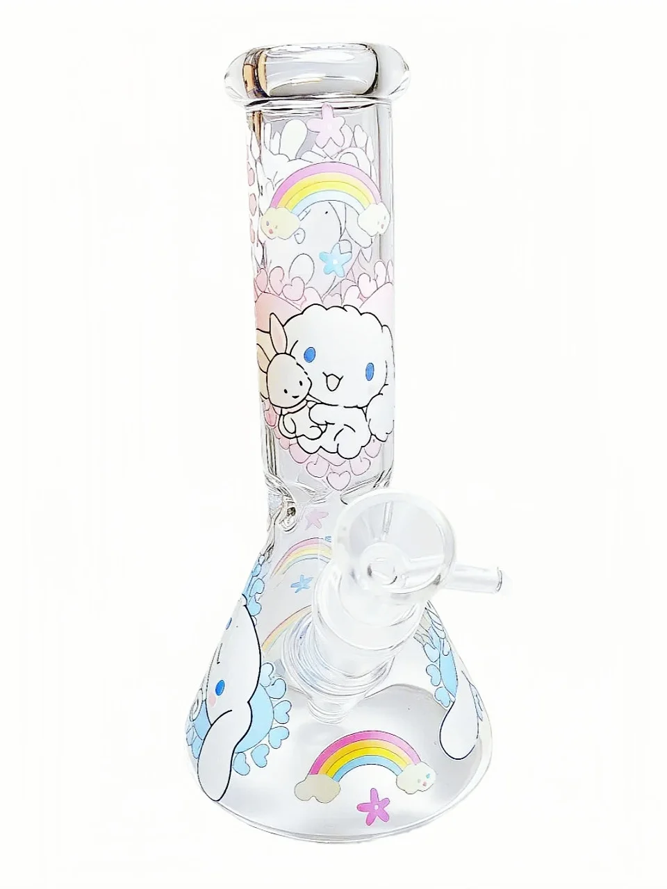 Cinnamoroll Rainbow Paradise Beaker Glass Bong