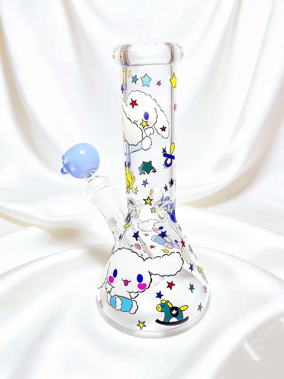 Cinnamoroll Cloud Hug Beaker Glass Bong