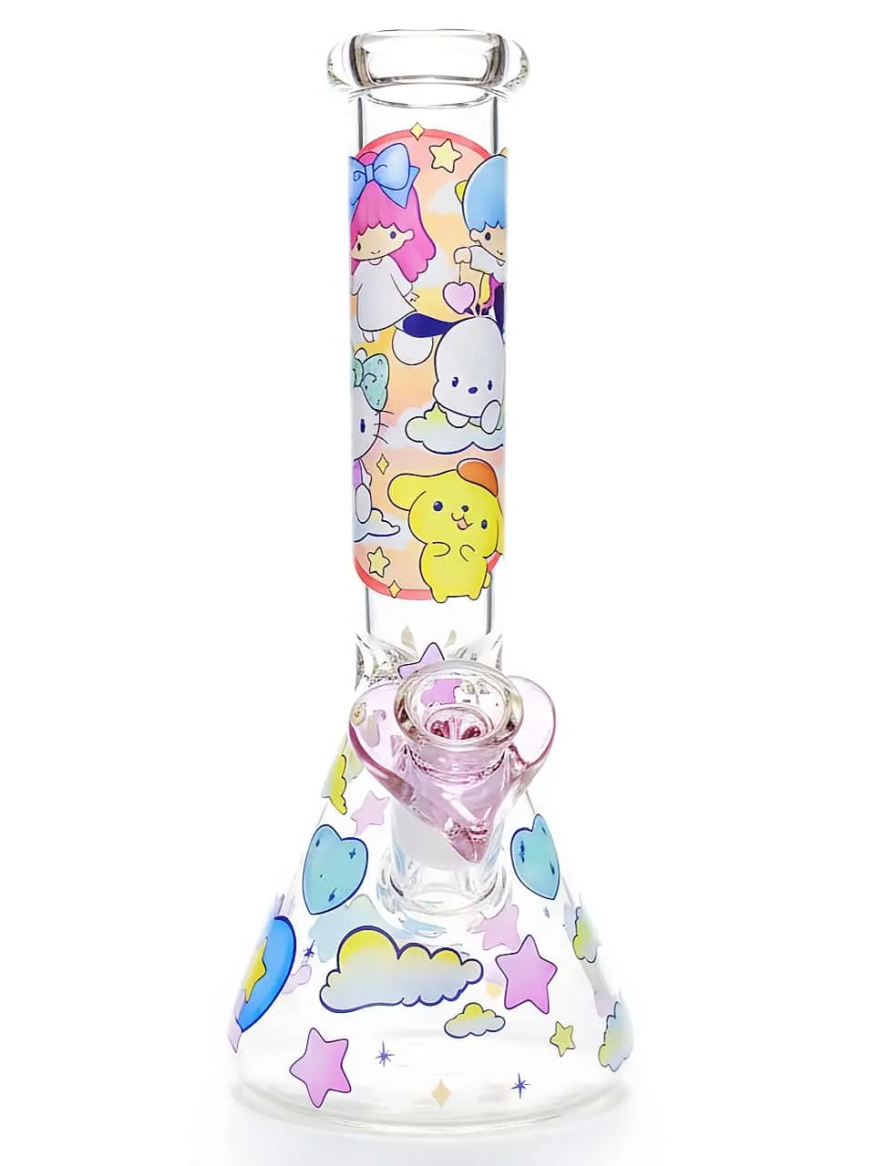 Sanrio All-Stars Dream Cloud Beaker Glass Bong