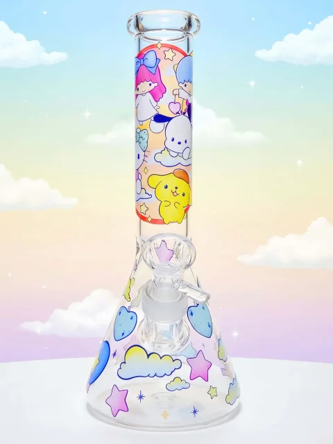 Sanrio All-Stars Dream Cloud Beaker Glass Bong