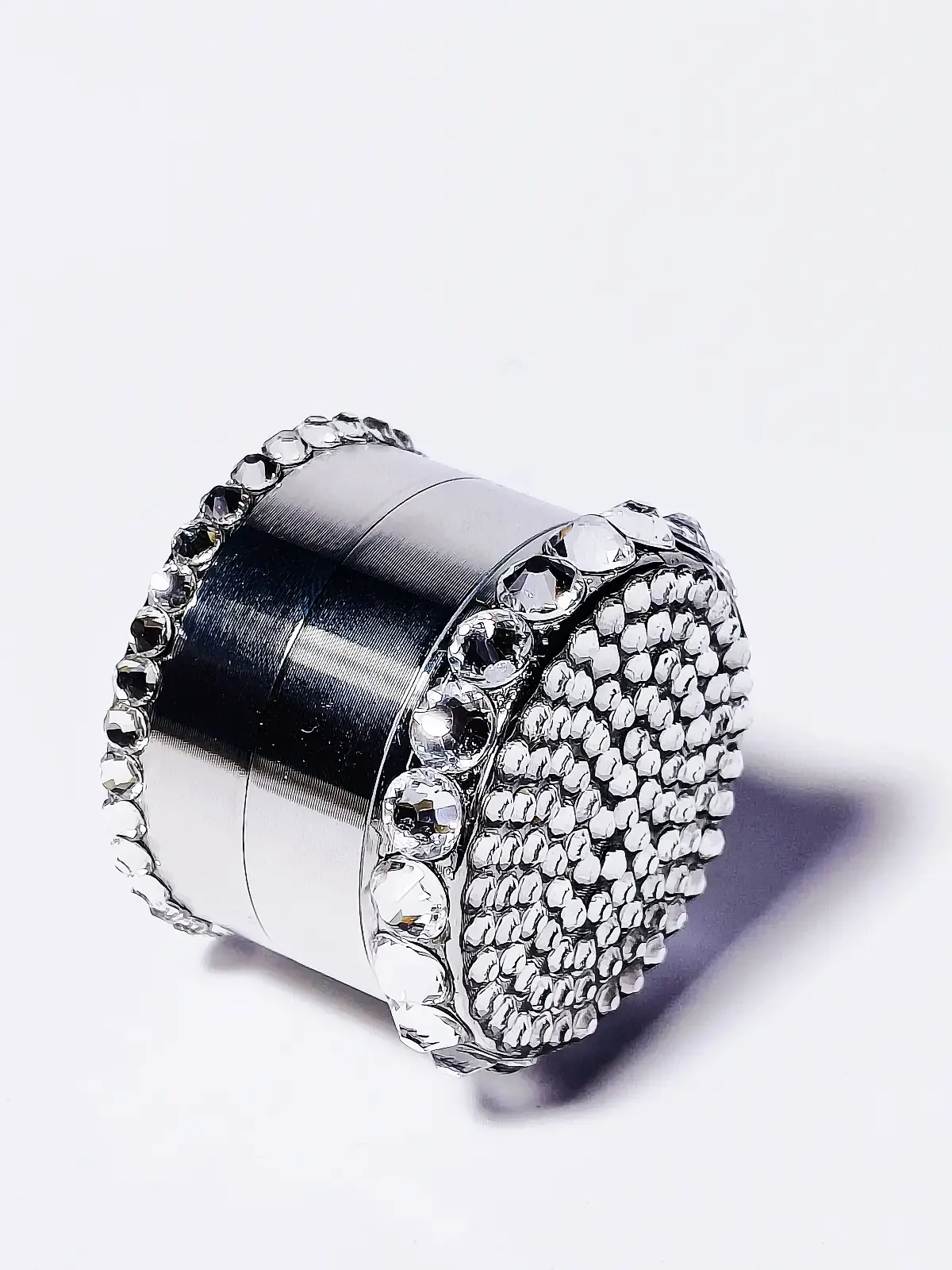 Mini Rhinestone Bling Herb Grinder - Image 3
