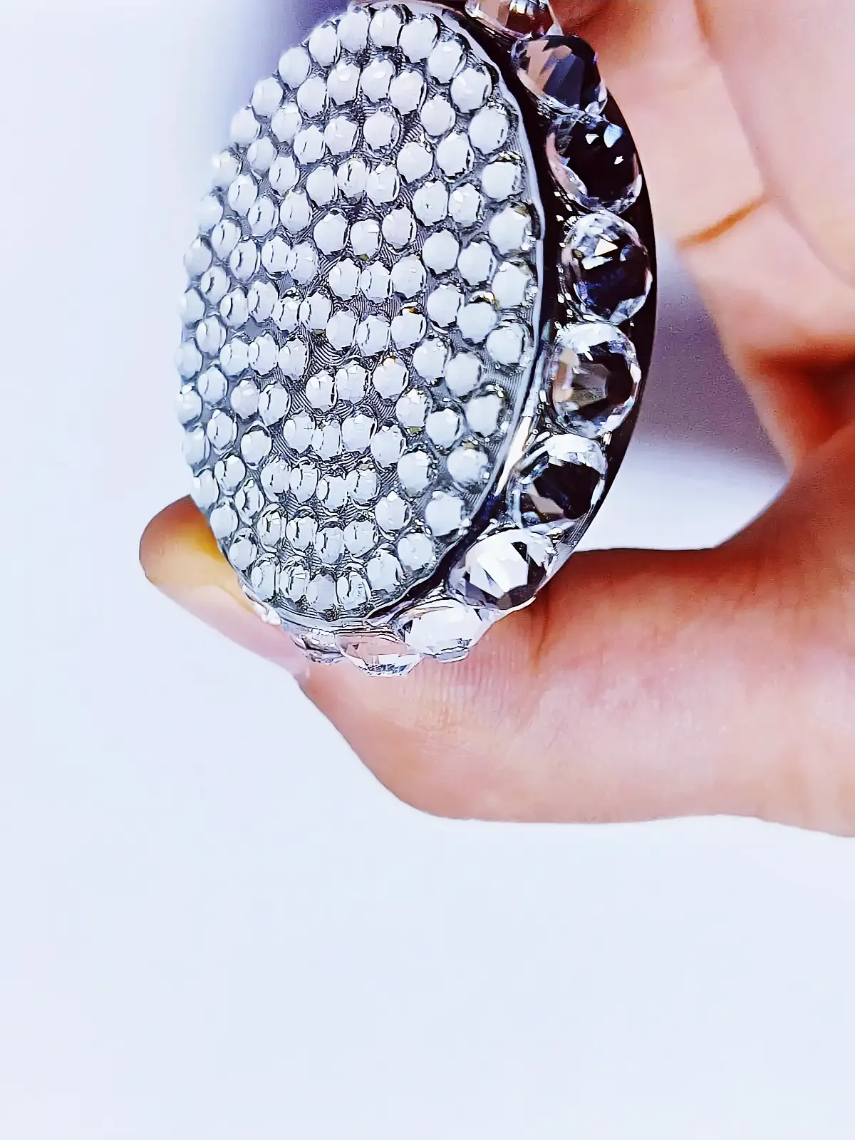 Mini Rhinestone Bling Herb Grinder - Image 5