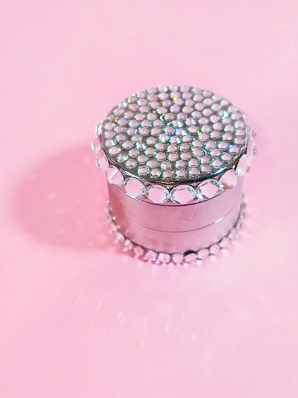 Mini Rhinestone Bling Herb Grinder - Image 6