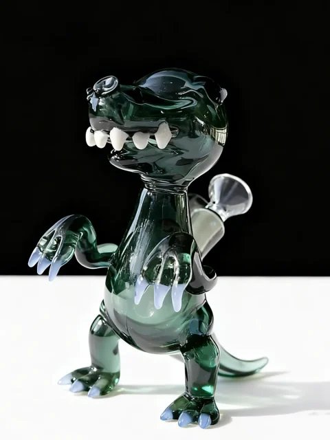 5-Inch T-Rex “Dino-Mite” Glass Bong 5-Inch T-Rex "Dino-Mite" Glass Bong