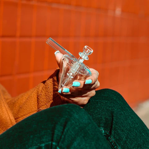 GRAV® Conical Pocket Glass Bubbler GRAV® Conical Pocket Glass Bubbler