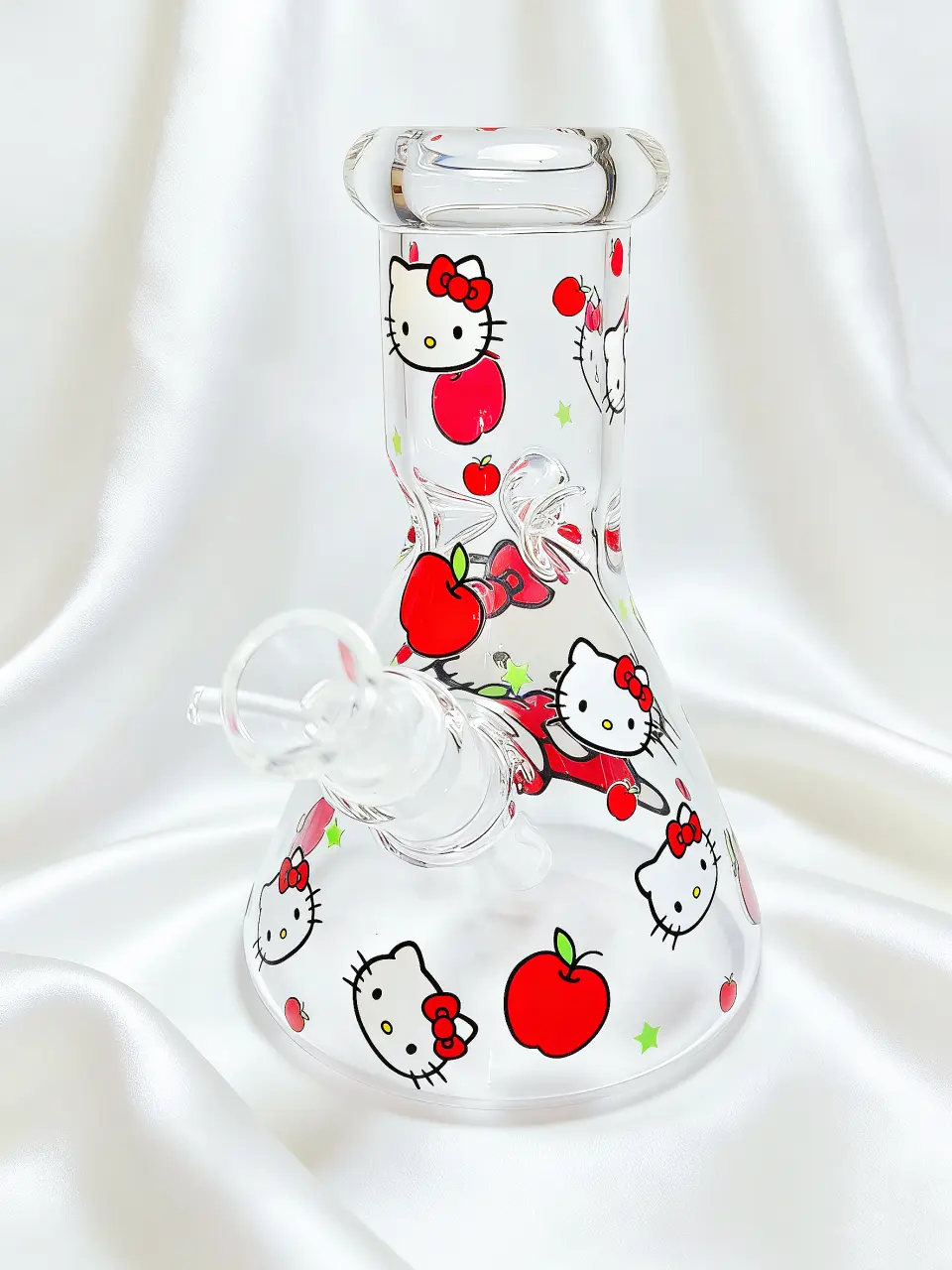 Apple of My Eye Hello Kitty Beaker Glass Bong