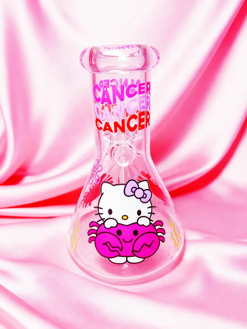 Hello Kitty Zodiac Astrology Beaker Glass Bong - Image 7