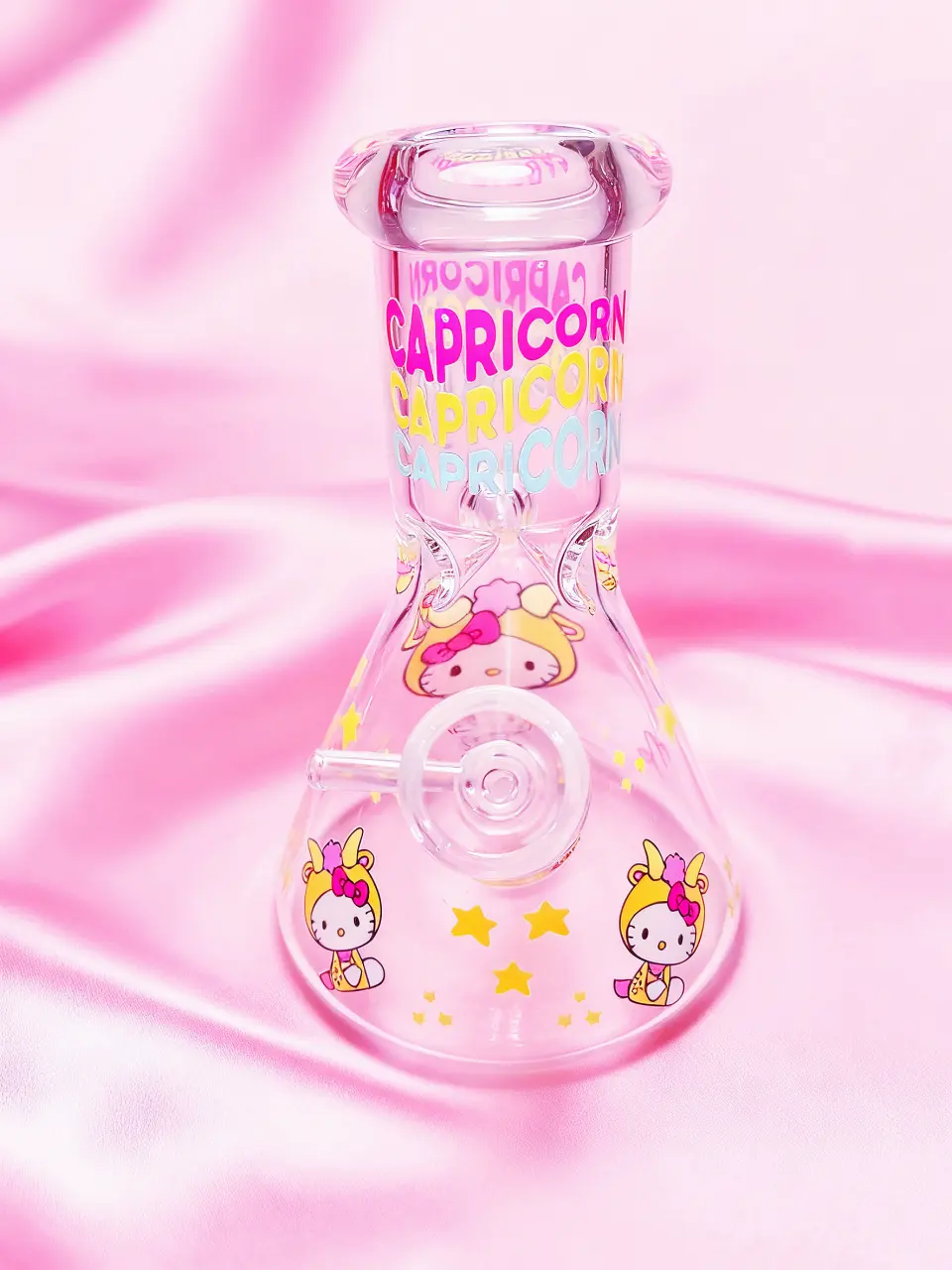 Hello Kitty Zodiac Astrology Beaker Glass Bong - Image 9