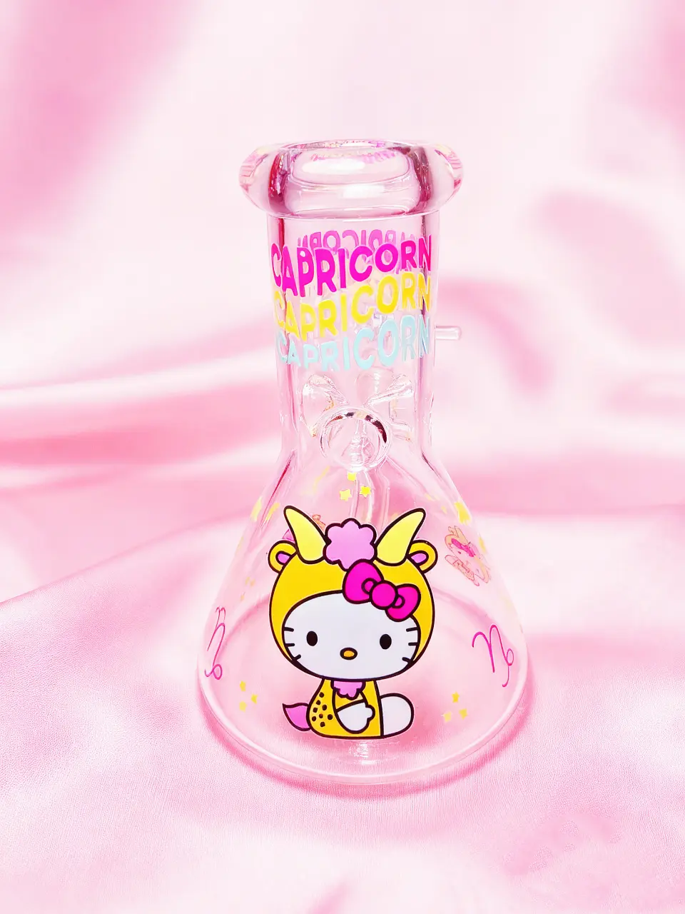 Hello Kitty Zodiac Astrology Beaker Glass Bong - Image 8
