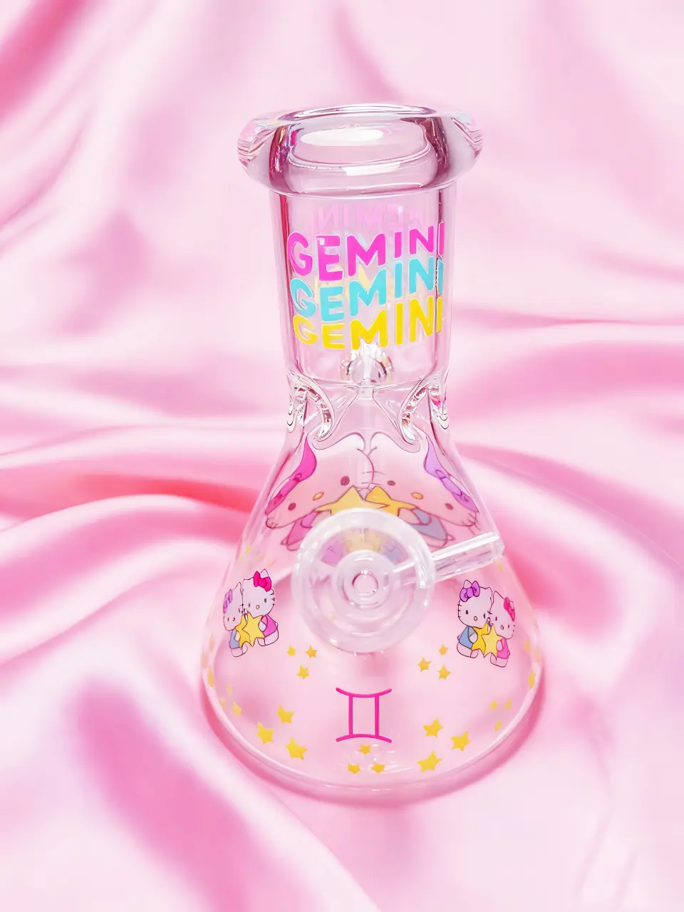 Hello Kitty Zodiac Astrology Beaker Glass Bong - Image 11