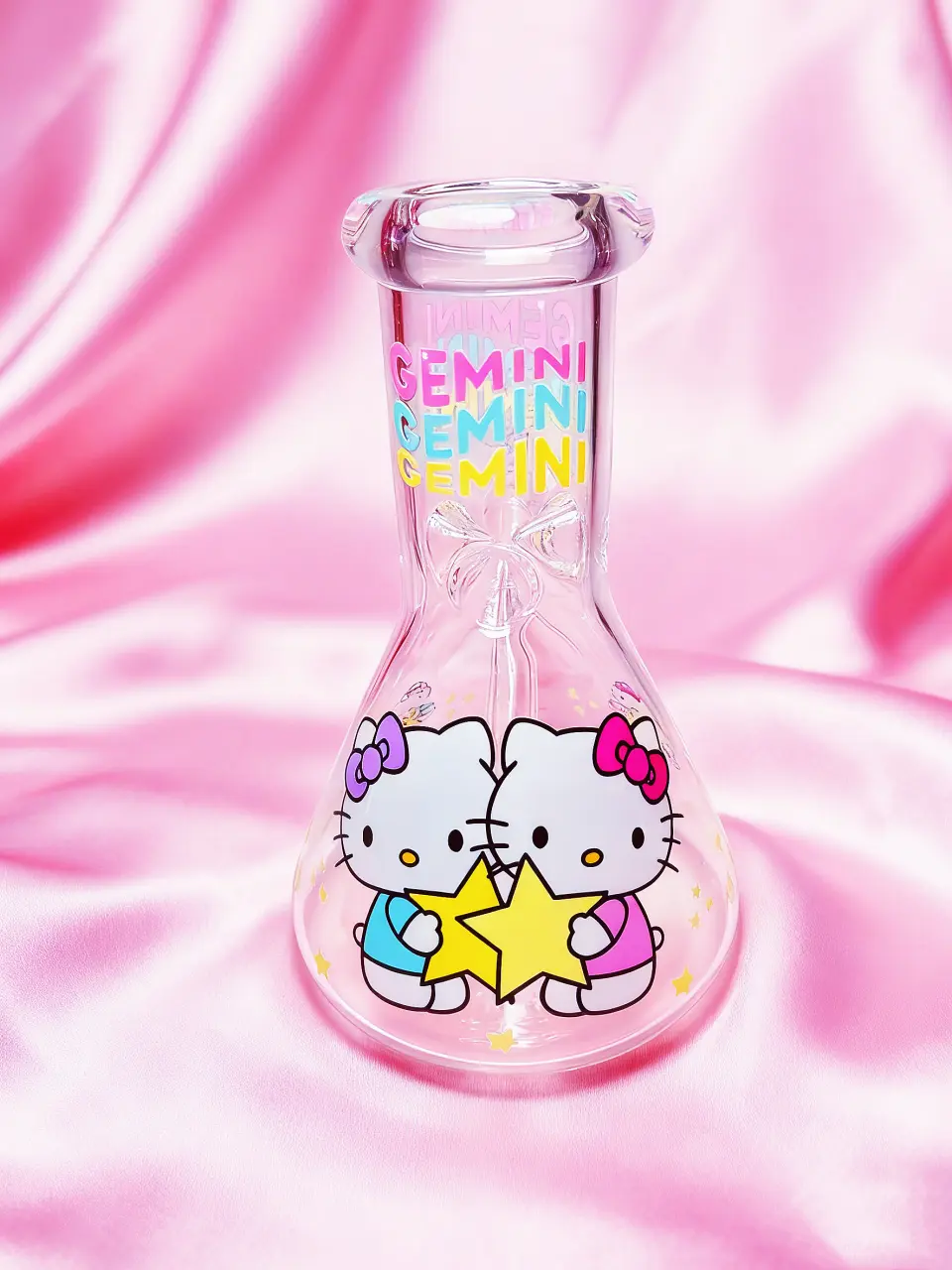 Hello Kitty Zodiac Astrology Beaker Glass Bong - Image 10