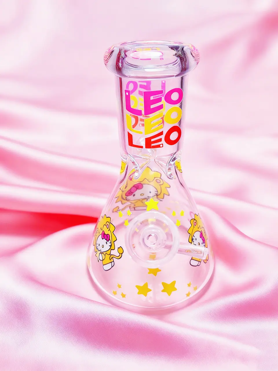 Hello Kitty Zodiac Astrology Beaker Glass Bong - Image 13
