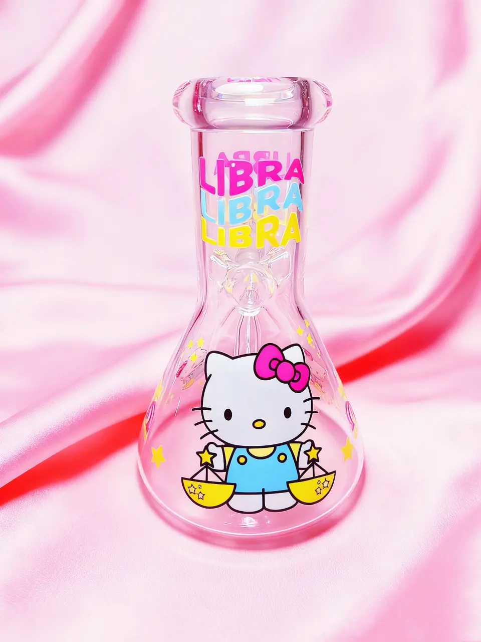 Hello Kitty Zodiac Astrology Beaker Glass Bong - Image 14