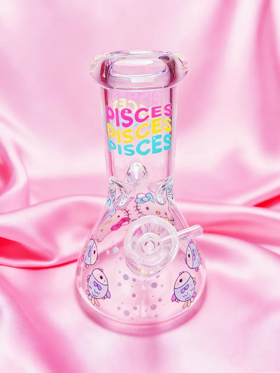 Hello Kitty Zodiac Astrology Beaker Glass Bong - Image 17