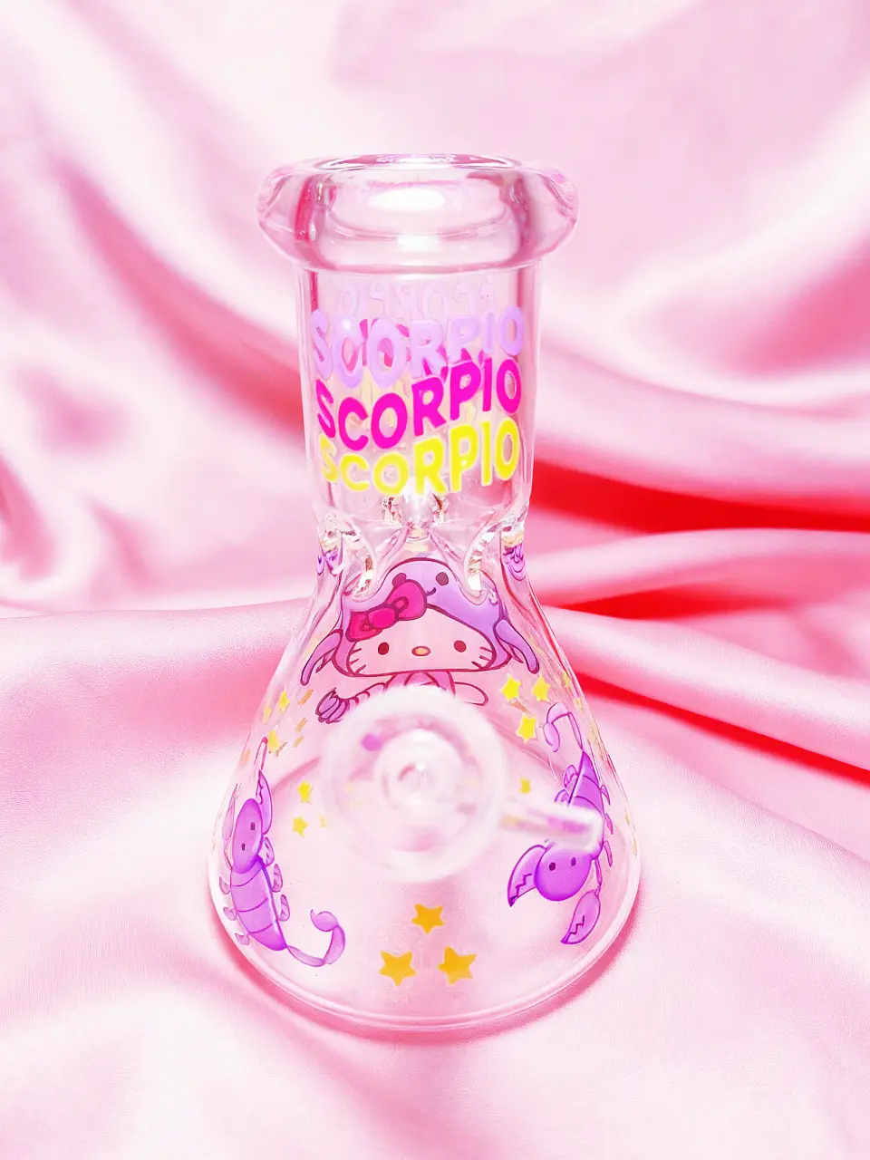 Hello Kitty Zodiac Astrology Beaker Glass Bong - Image 21