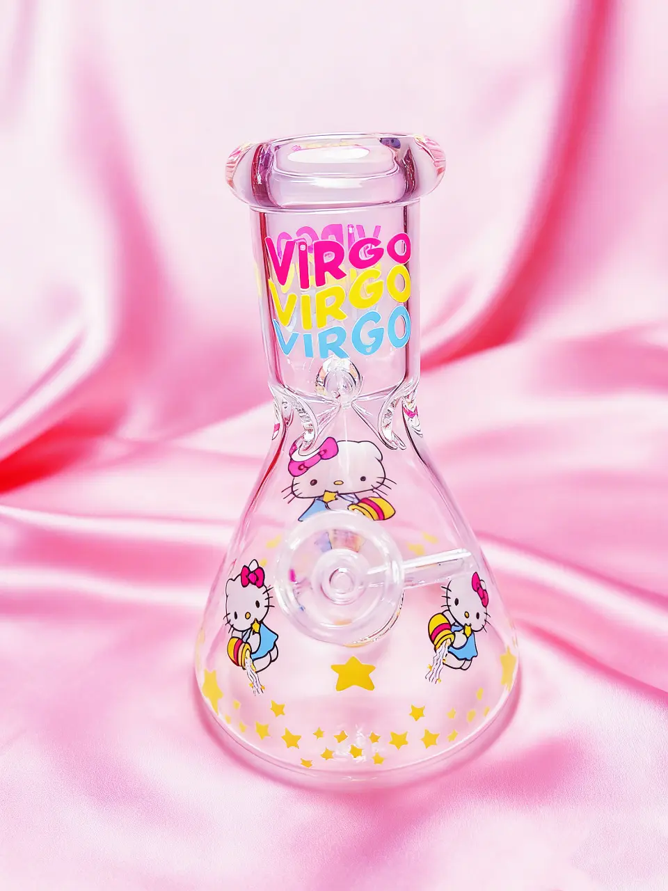 Hello Kitty Zodiac Astrology Beaker Glass Bong - Image 23